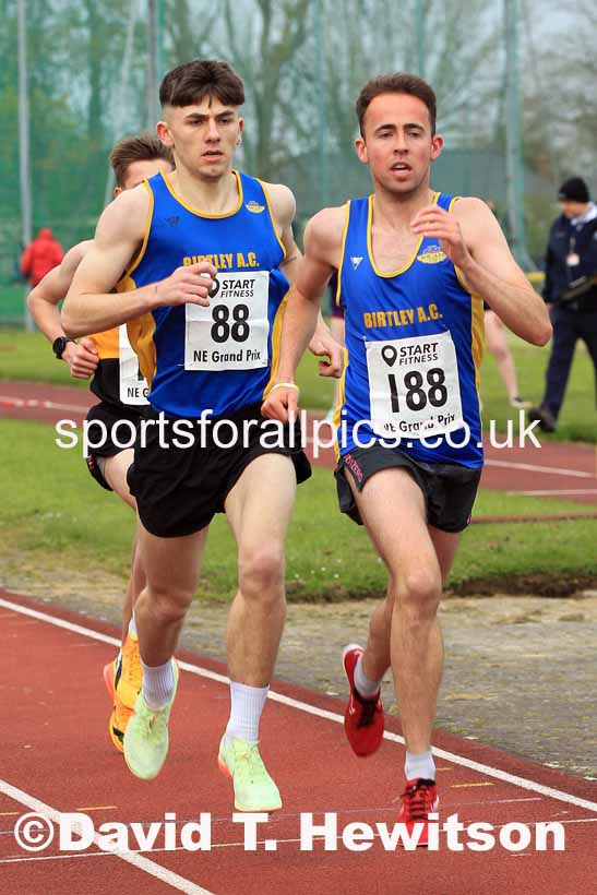 1500 metres, 2023 NE Grand Prix 1, Monkton. Photo: David T. Hewitson/Sports for All Pics